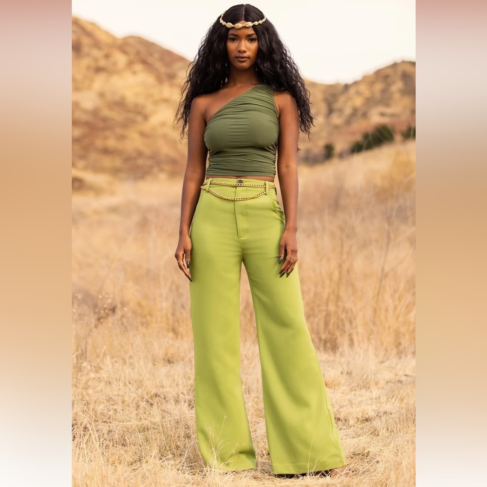 Sincerely Ria Pita Pant in Sage